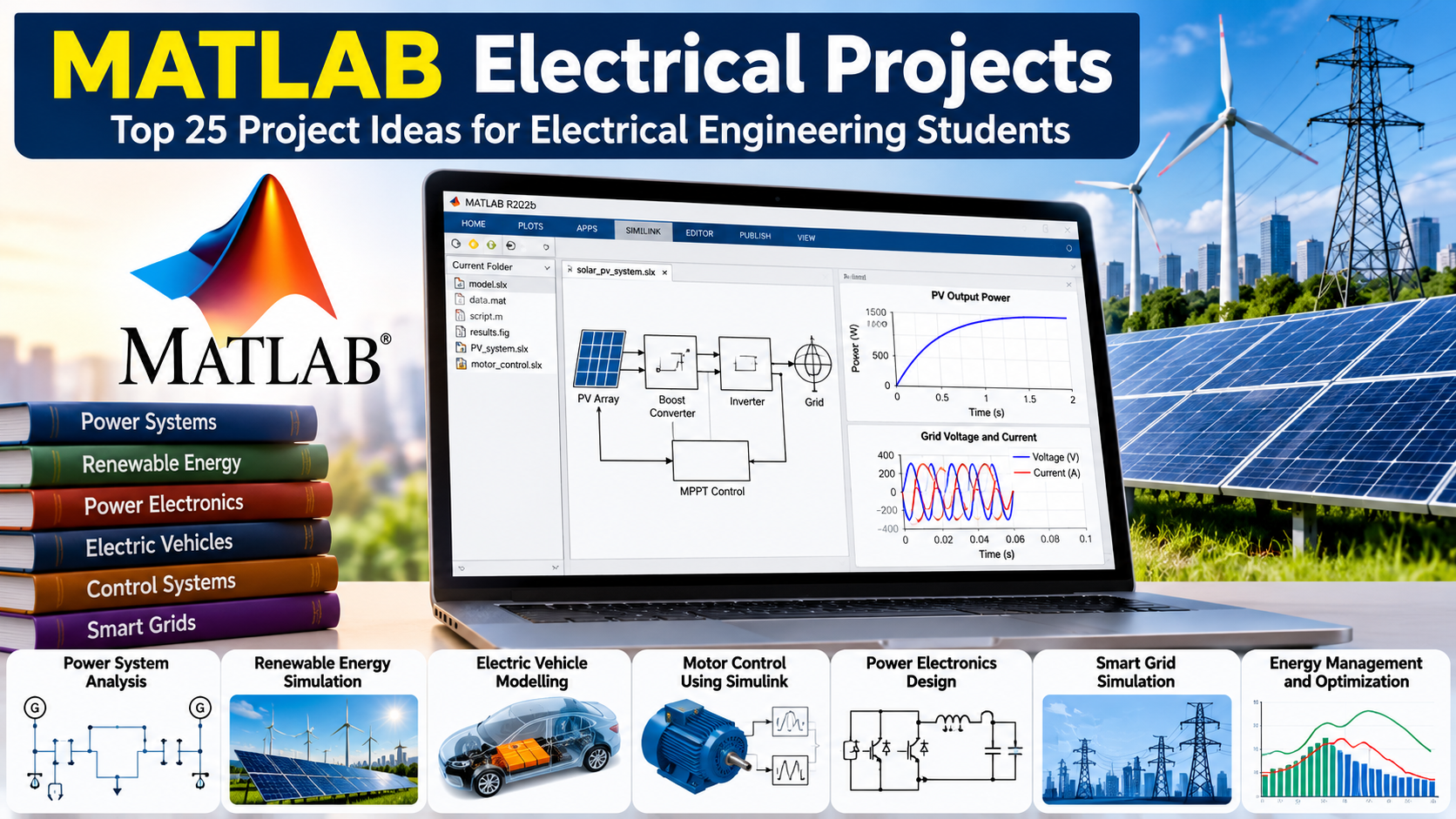 MATLAB Electrical Projects